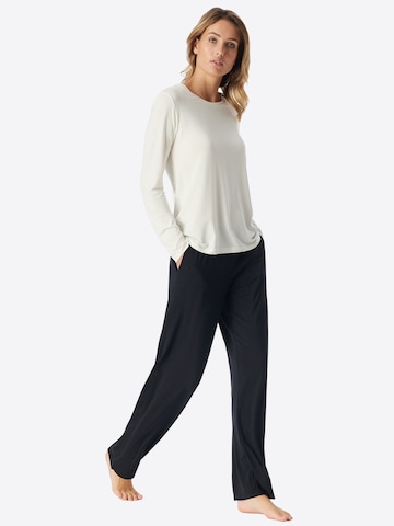 Chemise de nuit ' Mix & Relax ' SCHIESSER en blanc