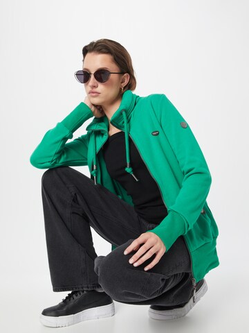 Ragwear Zip-Up Hoodie 'RYLIE' in Green