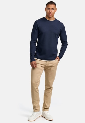 INDICODE JEANS Shirt 'Valwald' in Blauw