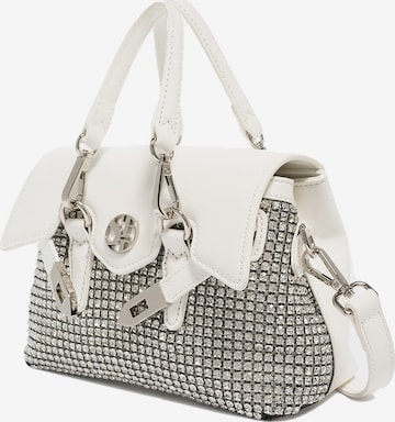 Sacs à main 'Zelia Pro' Secret Pon Pon en blanc : devant
