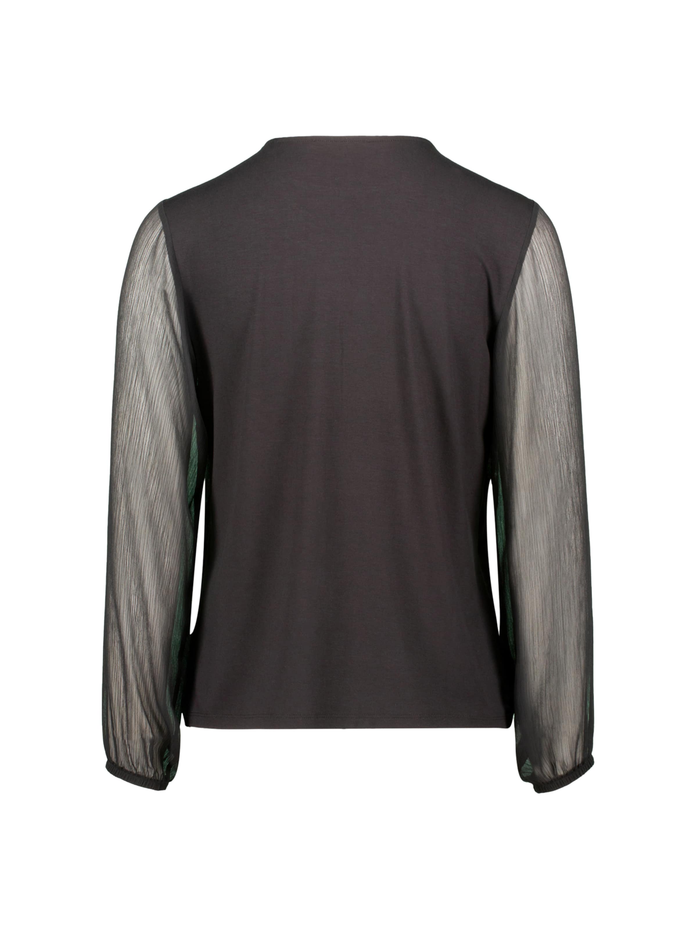 zero Bluse in Schwarz