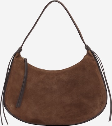 Sac bandoulière & Other Stories en marron : devant