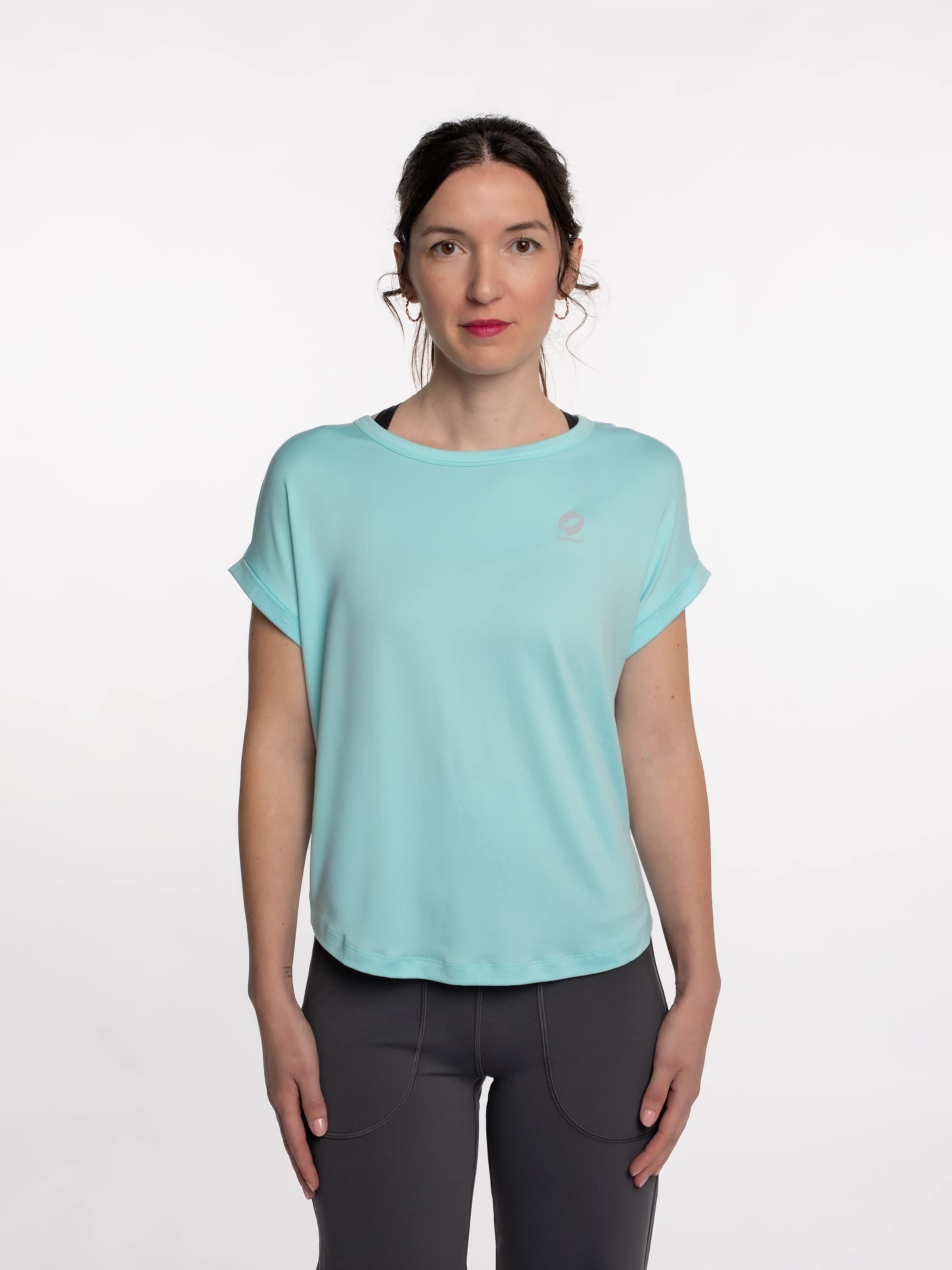 mymotus Functioneel shirt 'mymotus®, ladies sport t-shirt , YW20' in Blauw: voorkant