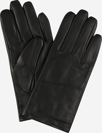 Samsøe Samsøe - Guantes con dedos 'POLETTE' en negro: frente