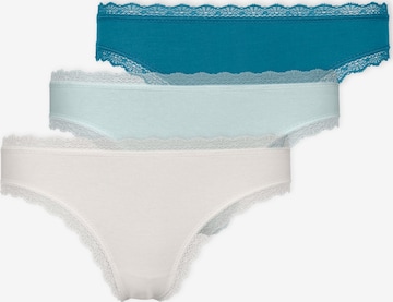 SNOCKS Thong in Blue: front