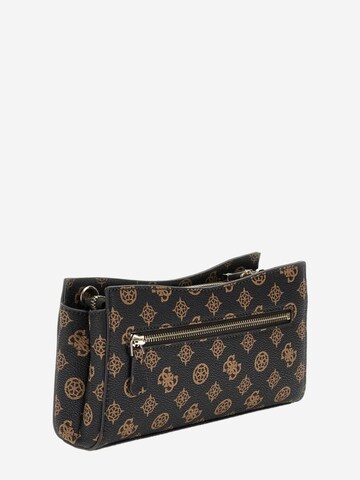 GUESS - Bolso de hombro 'Guess Bandoulière Dorys Satchel Mocha Logo' en negro