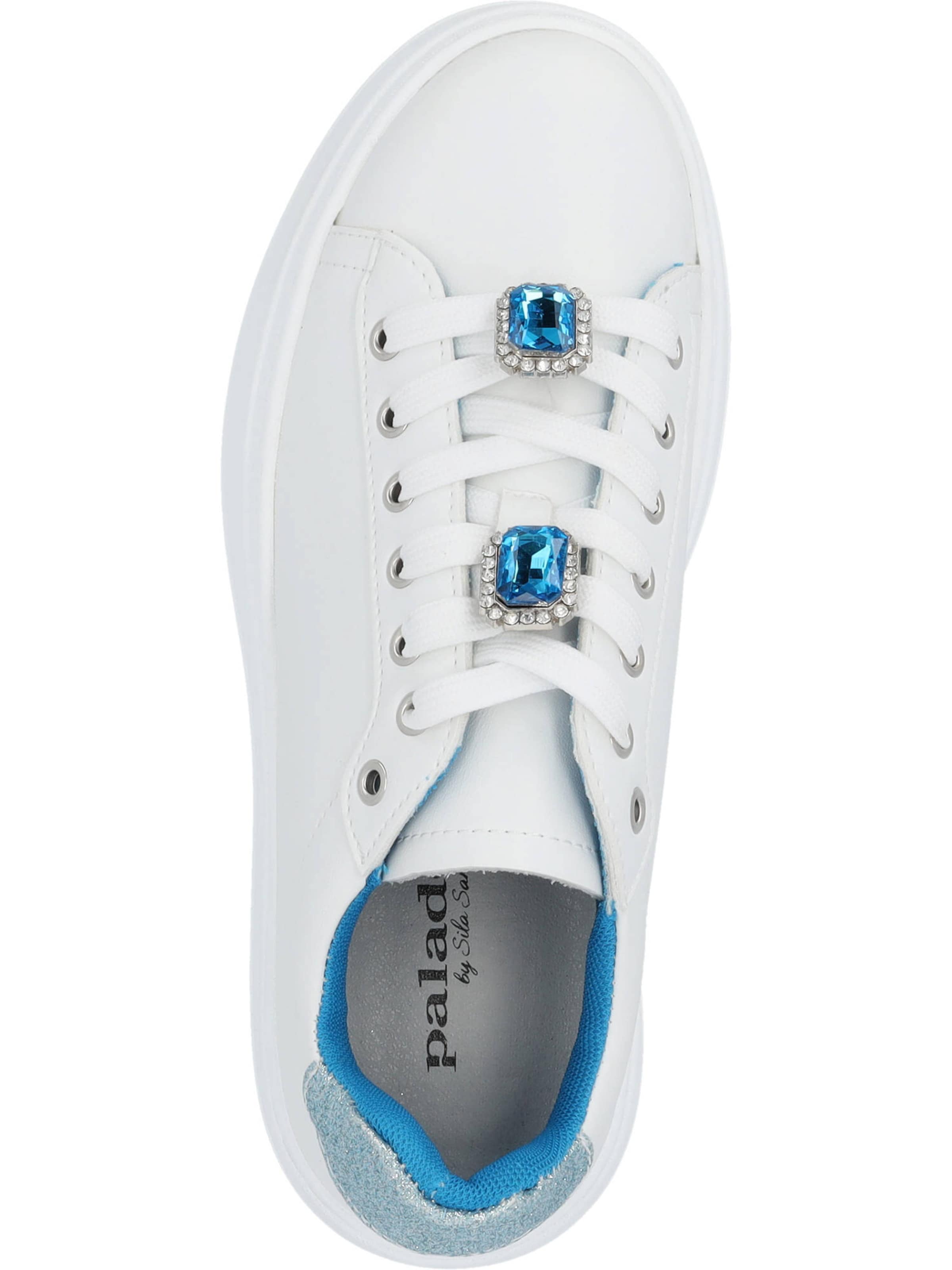 Palado by Sila Sahin Sneakers laag 'Yellar' in Wit