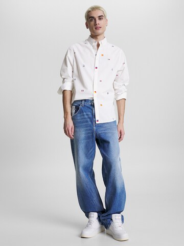 Tommy Jeans Pohodlné nošení Košile – bílá