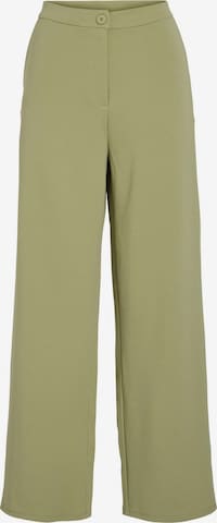 VILA Wide Leg Bukser i grøn: forside