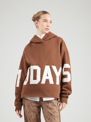 10Days Majica | rjava barva: sprednja stran