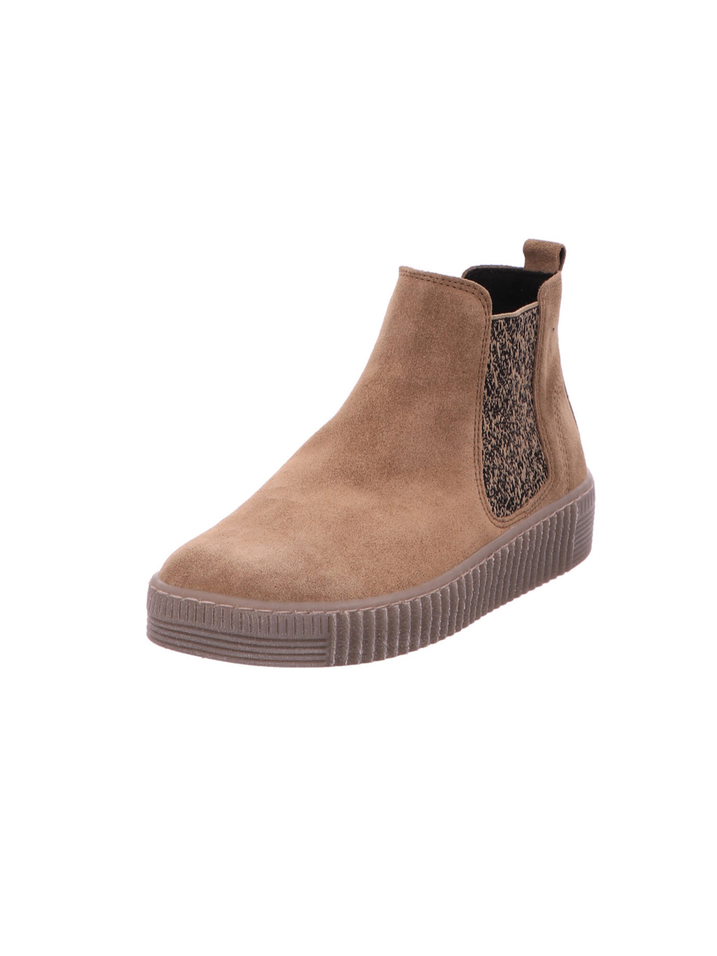 GABOR Chelsea Boots in Beige: front