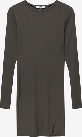 Pull&Bear Kleid in Grau: predná strana