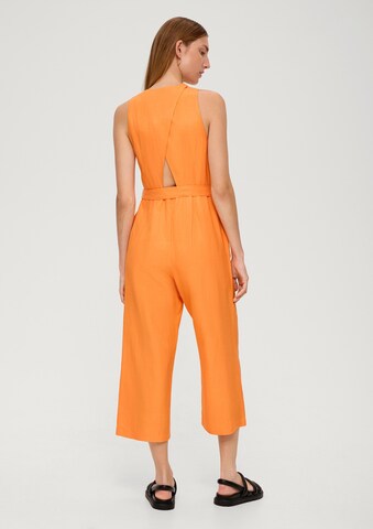 s.Oliver BLACK LABEL Jumpsuit in Oranje