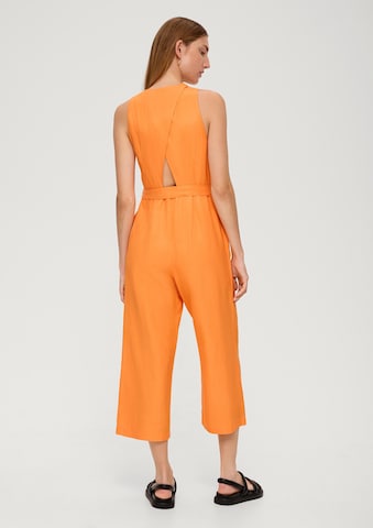 s.Oliver BLACK LABEL Jumpsuit in Oranje