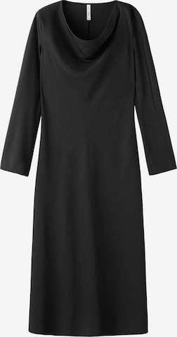 MANGO Kleid in Schwarz: Vorderseite