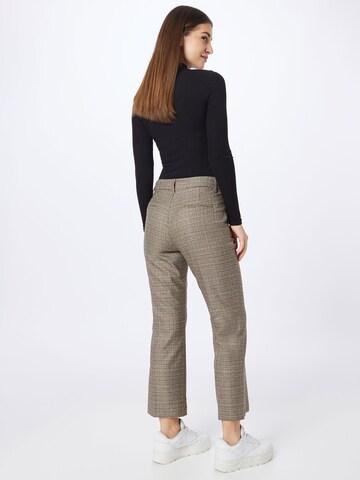 PULZ Jeans Flared Pants 'BINDY' in Brown