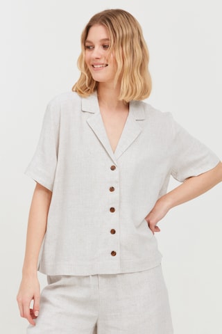 b.young Blouse 'Johanna' in Beige: front