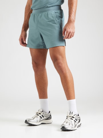 UNDER ARMOUR Normalny krój Spodnie sportowe 'LAUNCH 5' w kolorze niebieski: przód