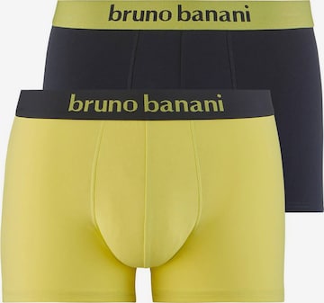 BRUNO BANANI Boxer shorts in Yellow: front