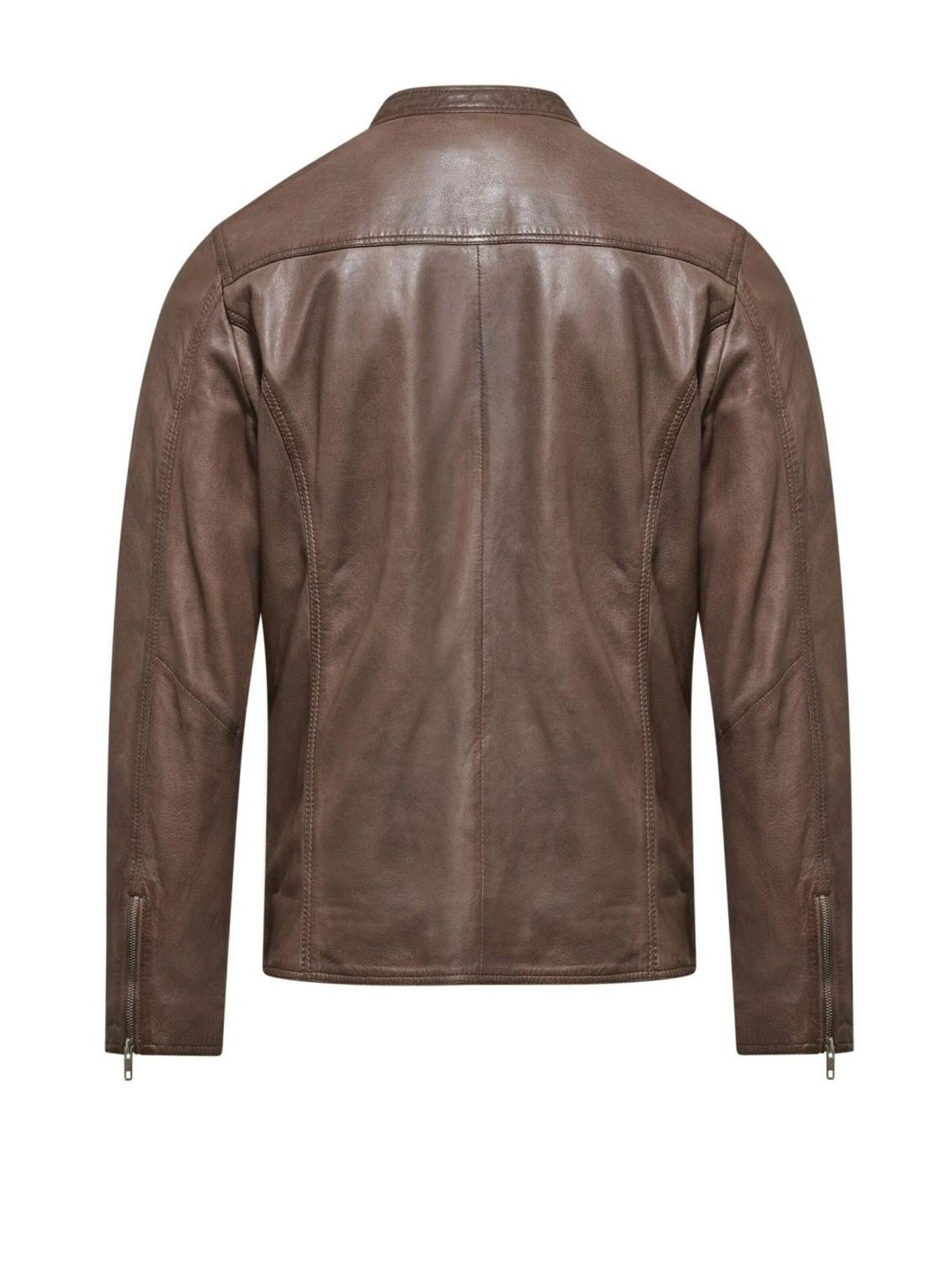 BOMBOOGIE Between-season jacket in Brown