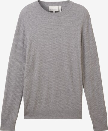 Pull-over TOM TAILOR en gris : devant