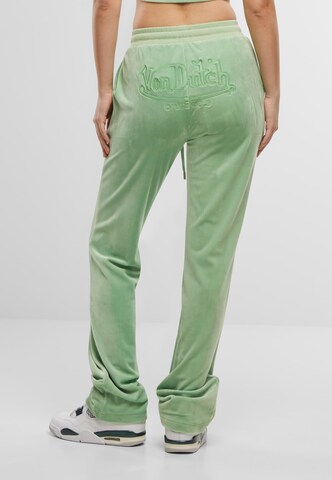 Regular Pantalon 'Elya' Von Dutch Originals en vert