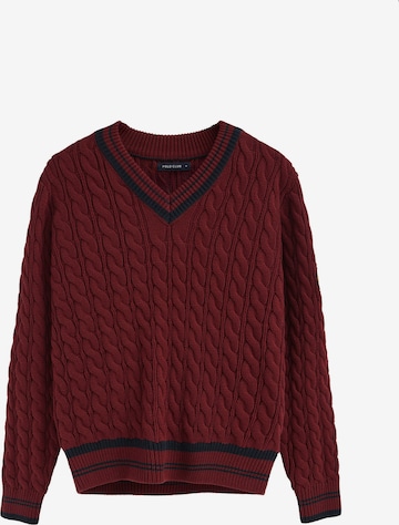 Polo Club Sweater in Red: front
