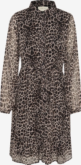 Cream Blusenkleid 'Yuna' in schoko / taupe / schwarz, Produktansicht
