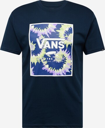 T-Shirt 'CLASSIC' VANS en bleu : devant