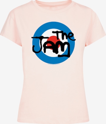 T-shirt 'The Jam' F4NT4STIC en rose : devant