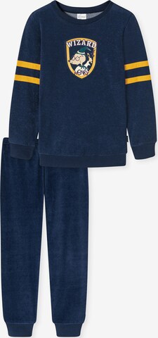 SCHIESSER Pyjama ' Rat Henry ' in Blau: predná strana