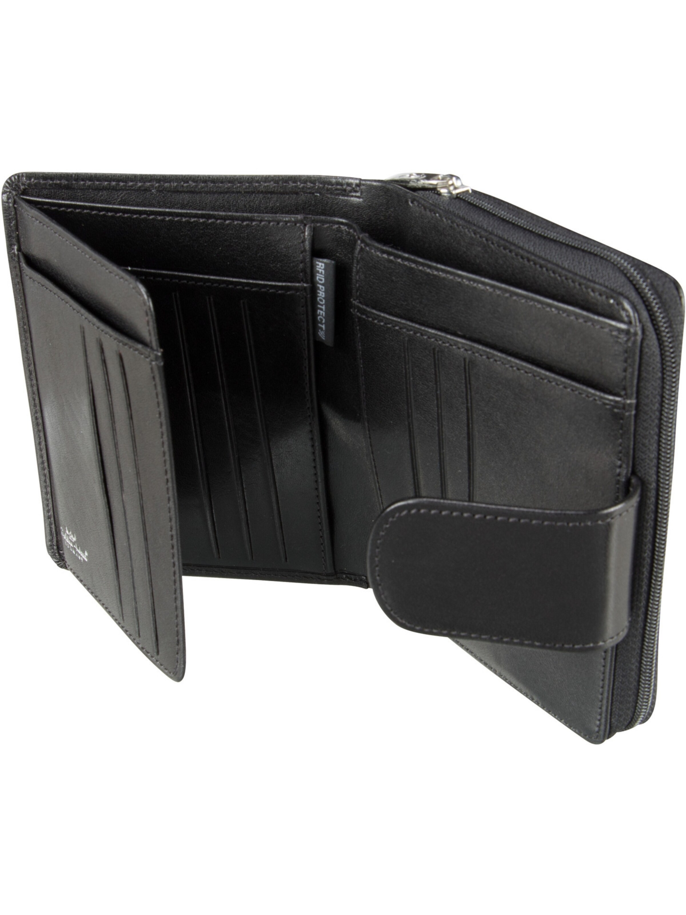 Portamonete di GOLDEN HEAD in nero