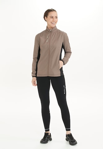 ELITE LAB Athletic Jacket 'Shell X1 Elite' in Brown