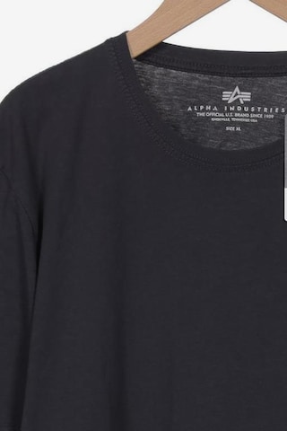 ALPHA INDUSTRIES T-Shirt XL in Grau