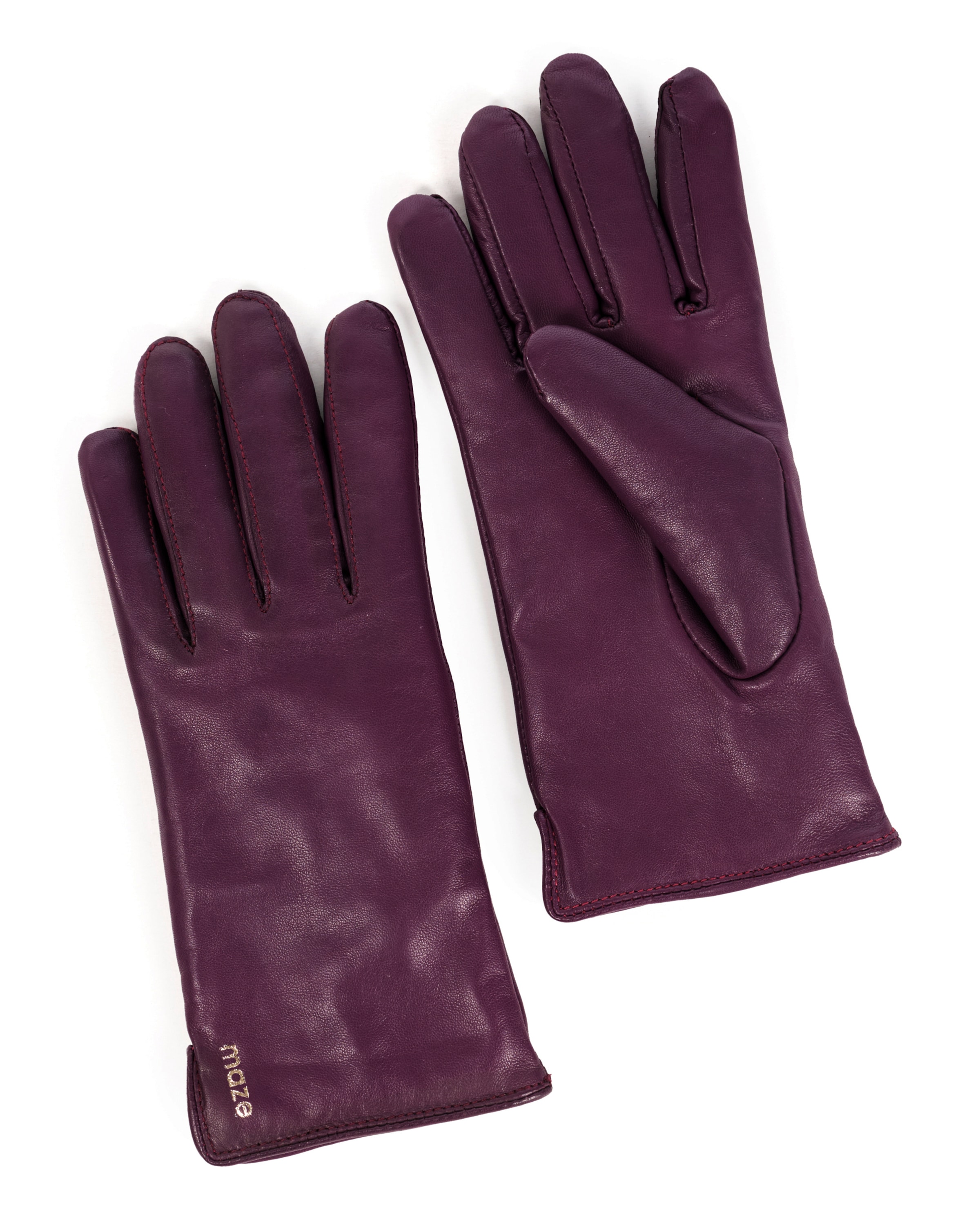 Maze Vingerhandschoenen in Lila: voorkant