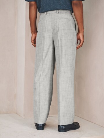 Regular Pantalon à pince Next en gris