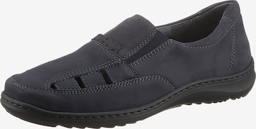 WALDLÄUFER Slipper in Blau: predná strana