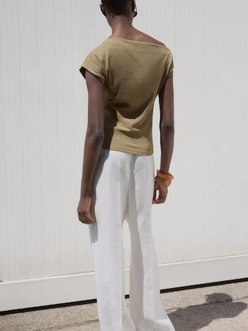 T-shirt 'JULI' MANGO en vert
