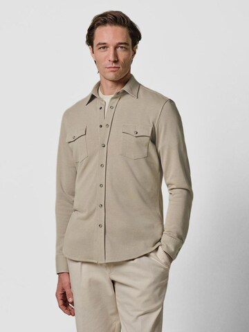 Vestes en maille Profuomo en beige