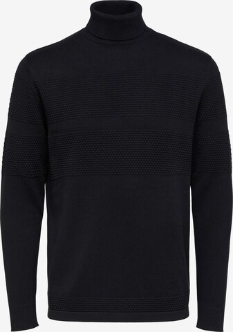 Pullover 'Maine' di SELECTED HOMME in nero: frontale