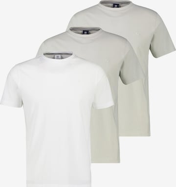LERROS Shirt 'Basic' in Silber: Vorderseite