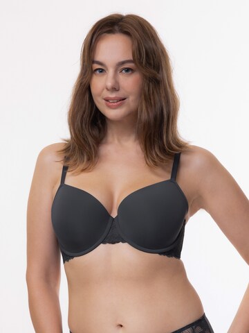 Dorina T-shirt Bra 'Jovie' in Grey: front