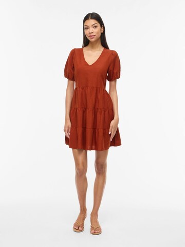 Abito 'Prisilla' di VILA in arancione: frontale