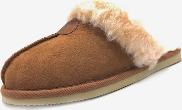 thies Slippers in Brown: front