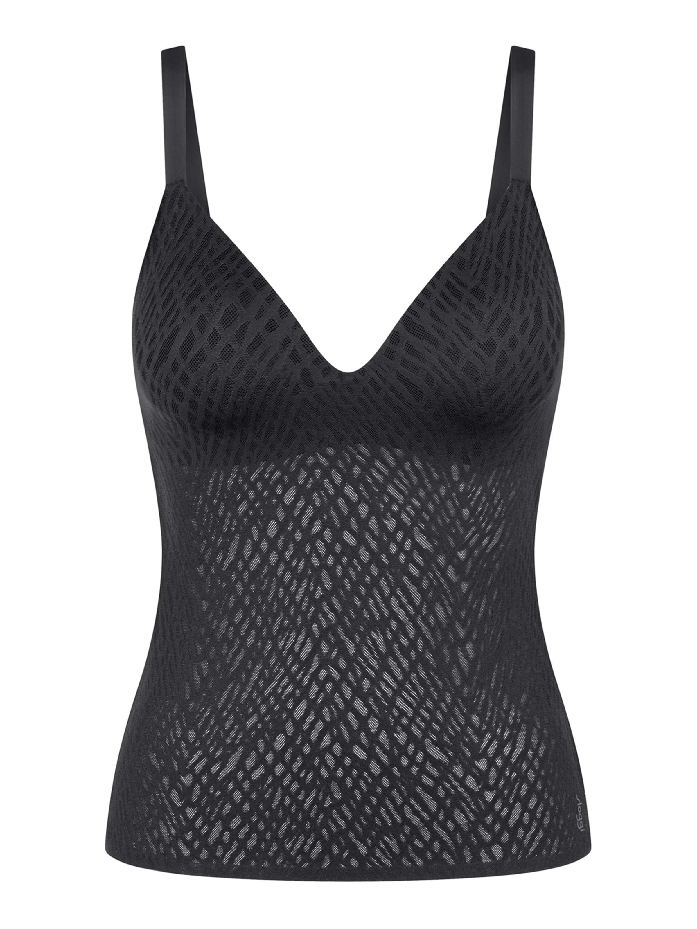 Haut ' Blue ZERO Feel Bliss THE UP ' SLOGGI en noir : devant