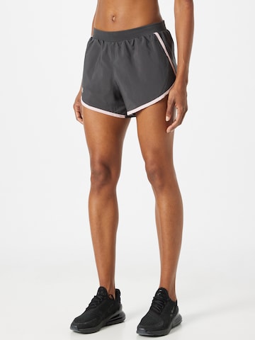 UNDER ARMOUR Skinny Sportovní kalhoty 'Fly By 2.0' – šedá: přední strana