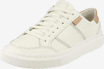 UGG حذاء رياضي بلا رقبة 'Alameda' بلون أبيض: الأمام