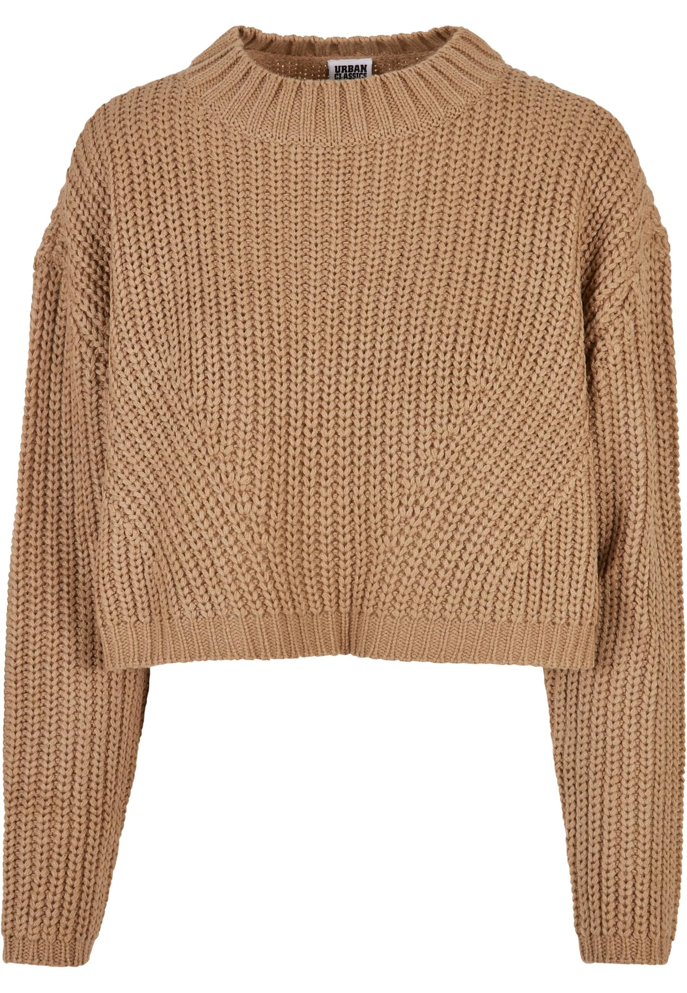 Pull-over Urban Classics en beige : devant