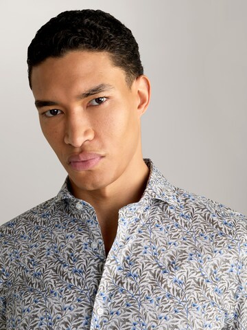 JOOP! Slim fit Overhemd 'Pares' in Wit