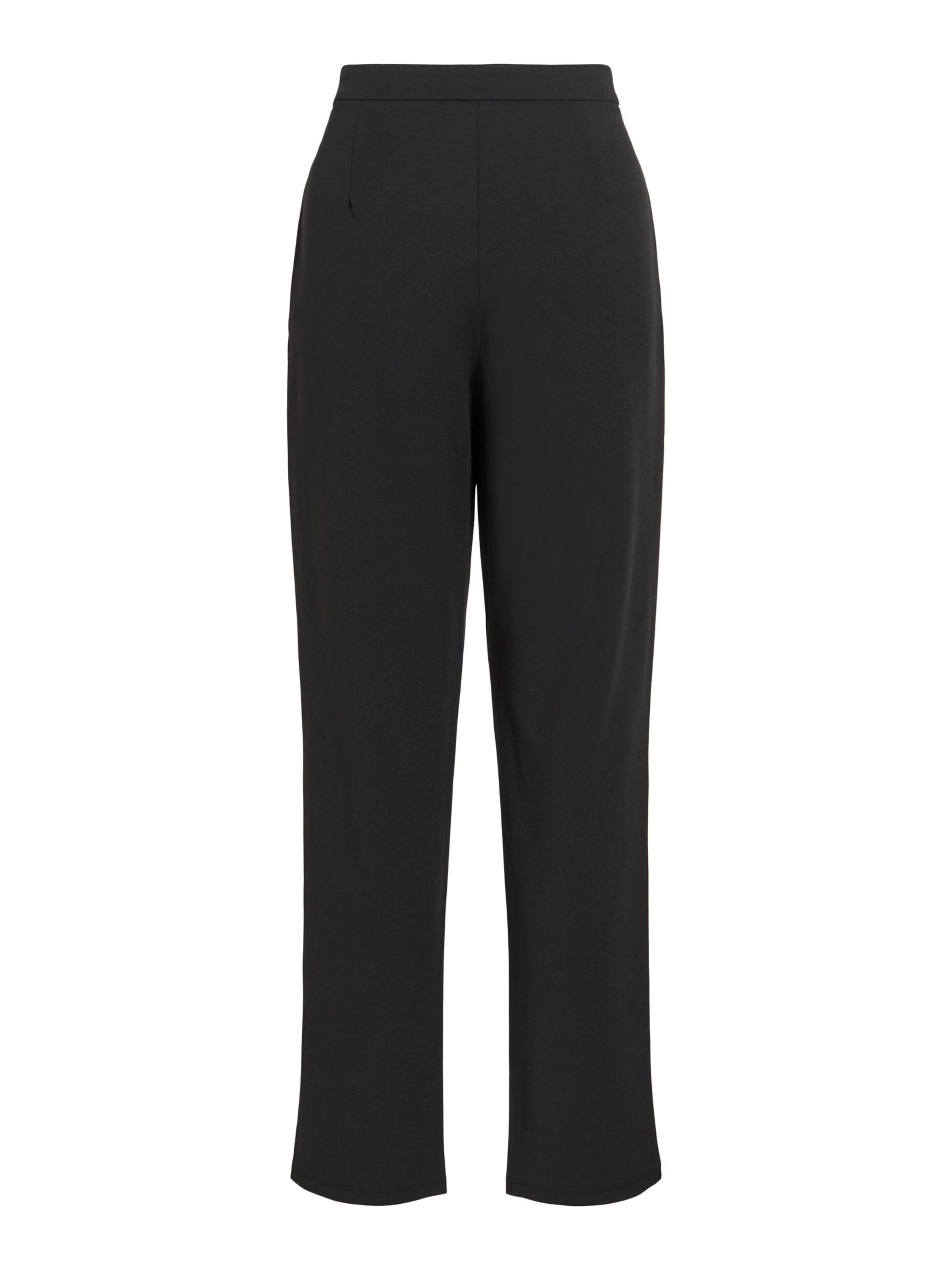 VILA Slimfit Broek 'VIClara' in Zwart